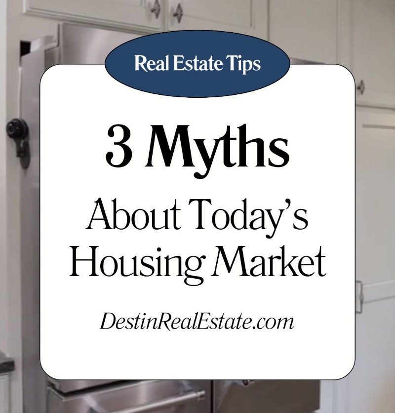 3 Myths About Today's Housing Market